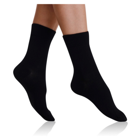 Bellinda COTTON MAXX LADIES SOCKS - Dámske bavlnené ponožky - čierna