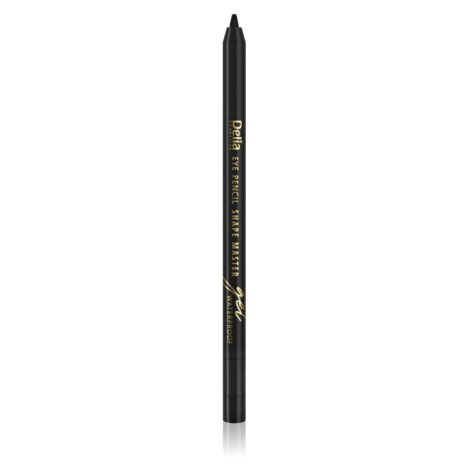 Delia Cosmetics Shape Master vodeodolná gélová ceruzka na oči odtieň Black