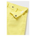 Detské bavlnené šortky Mayoral žltá farba, nastaviteľný pás