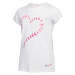 Lewro MACIE Dievčenské tričko, biela, veľkosť