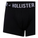 HOLLISTER Boxerky  čierna / biela