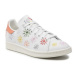 Adidas Sneakersy Stan Smith Pride GW2417 Biela