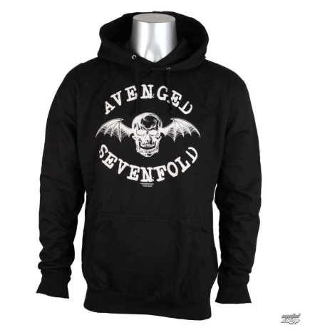 mikina s kapucňou ROCK OFF Avenged Sevenfold Logo Čierna