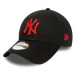 šiltovka New Era 9FORTY Essential NY Yankees Black Red Adjustable cap