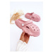 Children's foam slippers Crocs Pink Cloudy