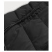 Čierna zimná bunda s kapucňou (TY045-1)