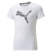 Puma ALPHA TEE G Dievčenské tričko, biela, veľkosť