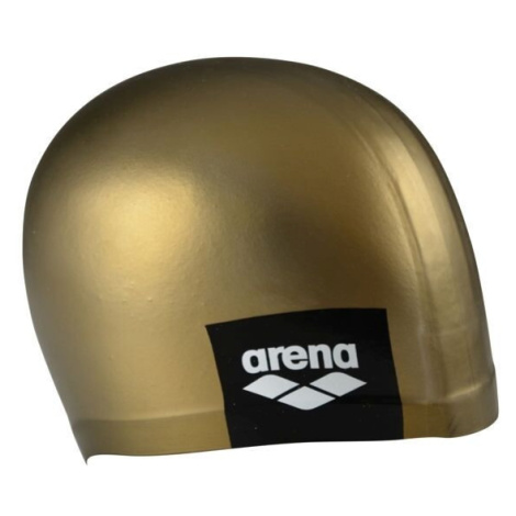 Arena LOGO MOULDED CAP Plavecká čiapka, zlatá, veľkosť