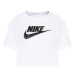 Nike Tričko Sportswear Essential BV6175 Biela Loose Fit