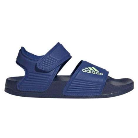 adidas ADILETTE SANDAL K Detské sandále, modrá, veľkosť