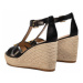 Lauren Ralph Lauren Espadrilky Hale 802774783002 Čierna