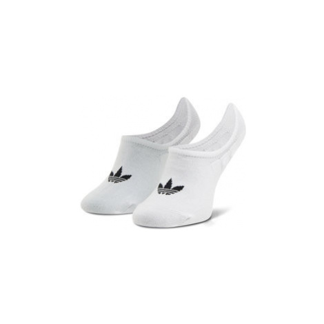 Adidas Súprava 3 párov krátkych ponožiek unisex No-Show Socks 3P FM0676 Biela