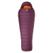 Páperový spacák Mountain Equipment Classic Eco 750 Wmns Long Farba: fialová