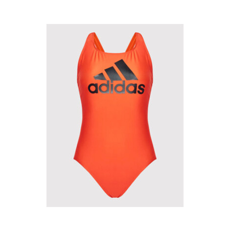 Adidas Bikiny Big Logo HL8428 Oranžová