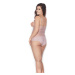 Stahovací body Glam body pink - MITEX Růžová XL