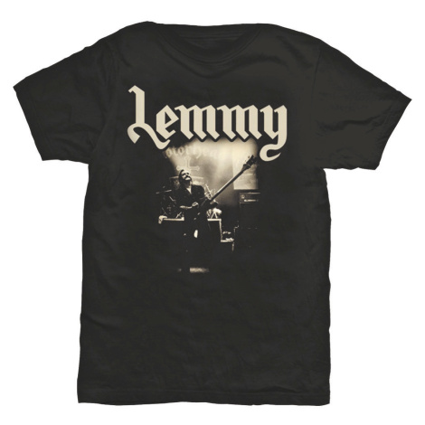 Lemmy tričko Lived to Win Čierna
