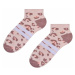 Dámské kotníkové ponožky model 5785954 - Steven světle růžová 35-37