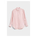 KOŠEĽA GANT RELAXED SILK SHIRT FADED PINK