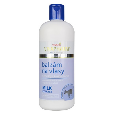 VIVACO VIVAPHARM Balzam na vlasy s kozím mliekom 400ml - VIVACO