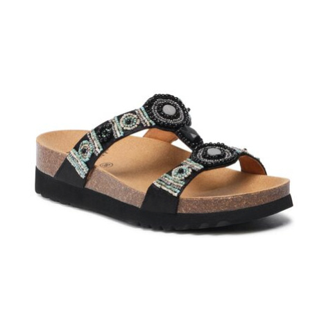 Scholl New Bogotà Wedge Ciabatte Estive Donna Argento Con Perle, Taglia 37