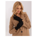 Black Smooth Winter Gloves