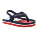 Tommy Hilfiger Sandále Flag Flap Flop T1B8-32917-0058 Tmavomodrá