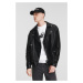 Bunda Karl Lagerfeld Jeans Klj Regular Faux Leather Jkt Black