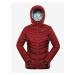 Červená dámska obojstranná zimná bunda ALPINE PRE EROMA