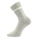 Voxx Civetta Dámske merino pletené ponožky BM000003551400102109 svetlo šedá melé