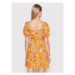 Glamorous Letné šaty GC0563 Oranžová Regular Fit