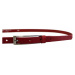 Penny Belts Dámsky kožený opasok 15-1-93 red 100 cm