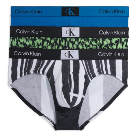 Calvin Klein Underwear Nohavičky  modrá / zelená / čierna / biela