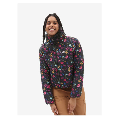 Black Women's Floral Jacket VANS - Women