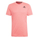 adidas Men's T-Shirt Tennis Freelift Tee Acid Red