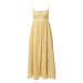 Bardot Letné šaty 'MILIKA'  žltá / svetložltá / biela