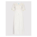 Iconique Letné šaty Greta IC22 007 Biela Regular Fit