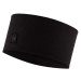 Buff čelenka Merino Wide Solid Black