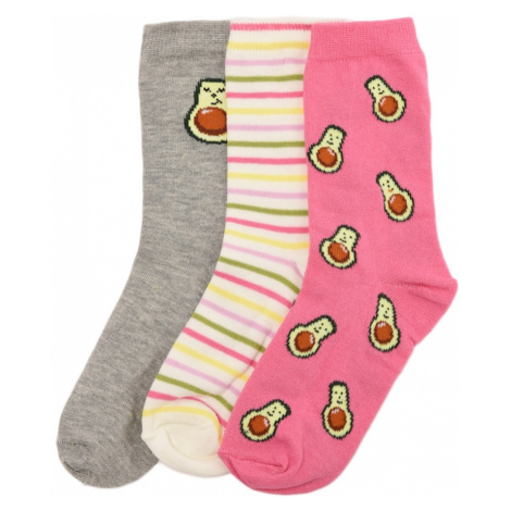 Trendyol Multicolor 3-Pack Girls Knitted Socks