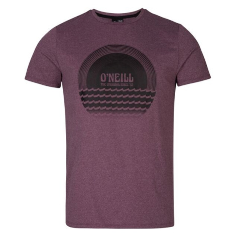 O'Neill SOLAR O'NEILL HYBRID T-SHIRT Pánske tričko, vínová, veľkosť