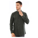 G721 DEWBERRY MEN'S SHIRT-KHAKI