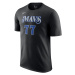 Nike NBA Dallas Mavericks Luka Doncic City Edition Tee - Pánske - Tričko Nike - Čierne - FN1209-