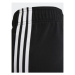 Adidas Teplákové nohavice 3-Stripes HL9431 Čierna Regular Fit