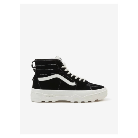 VANS UA Sentry SK8-Hi Black Ankle Leather Sneakers - Ladies