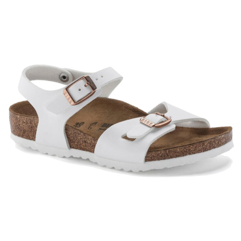 Birkenstock Rio Kids Narrow Fit Detské - Sandále Birkenstock - Biela - 1024374-4.5 - Size: