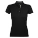 SOĽS Portland Women Damské polo tričko SL00575 Čierna