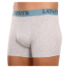 3PACK pánske boxerky Levis šedé (905045001 015)