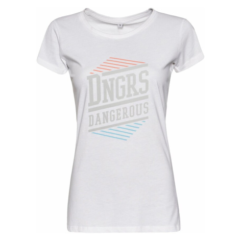 Dangerous DNGRS Tričko  zmiešané farby / biela