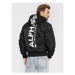 Alpha Industries Bundy bomber Back Print 128113 Čierna Regular Fit