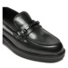 Calvin Klein Lordsy Loafer W/M Bar Saff Lth HW0HW02076 Čierna