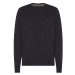 Sveter - Tommy Hilfiger PIMA COTTON CASHMERE CREW NECK čierny